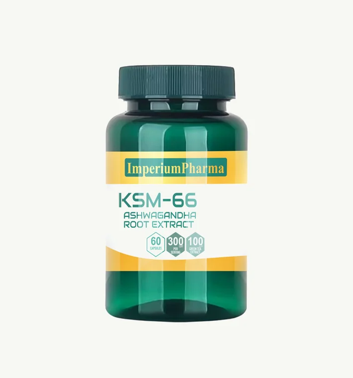 Imperium Pharma Ashwagandha KSM-66 product packaging